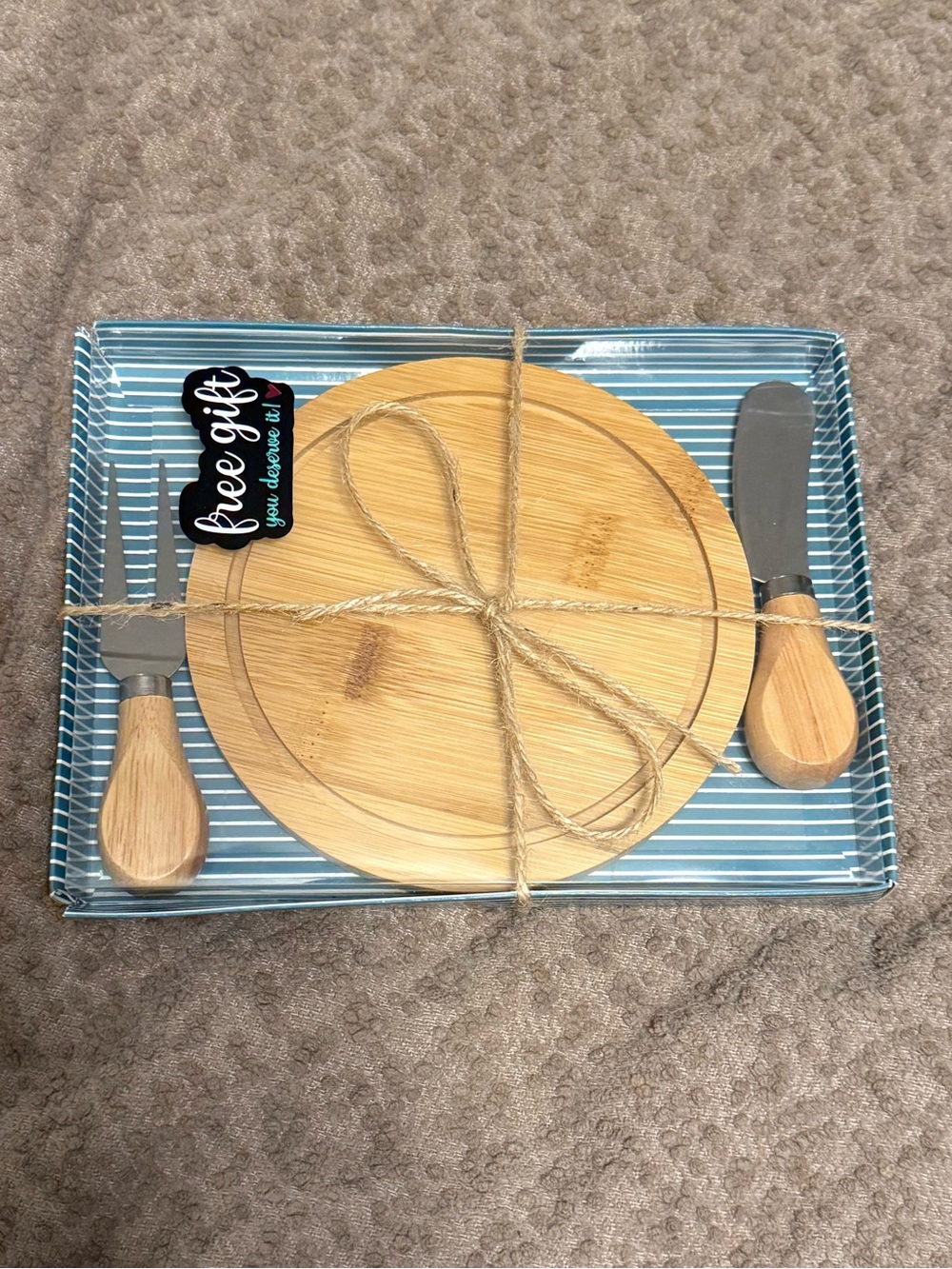 FREE WITH PURCHASE! Cheese Board Set